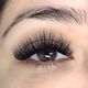 Open eye lash extensions