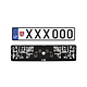 Automobiliams ženklinti skirto numerio rėmelis 520x110 mm formato