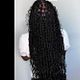Island twist boho (waist length)