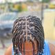 Extra small plait (natural hair)