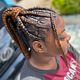 Braided updo with style