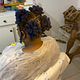 Palm roll and style (short locs)