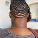 Woman natural hairstyle
