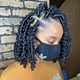 Short butterfly locs