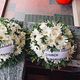 Combined two small white bouquet