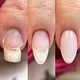 Russian Manicure+BIAB     (Builder in  A Bottle) -          medium 
length