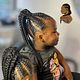 Cornrow ponytail kids