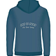 God is good hoodie indigo blue