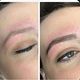 Eyebrow wax and tint