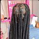 Large Knotless braids