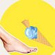 ice cream pedicure