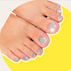 crystal pedicure