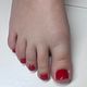 Gelpolish Tenen ( geen Estetische pedicure)