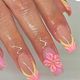 3d gel flower