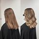 Balayage half lang haar