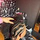 SWIRLY/ZIGZAG CORNROWS