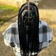 Large Knotless Braids