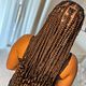 Medium knotless Braids