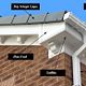 Fascia + outside of Guttering Cleaned