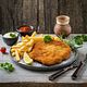 Schnitzel and Chips