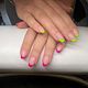 Nieuwe set french manicure