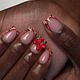 French Tip With Design