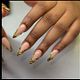 Medium Length Chrome 3D Design