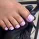 Acrylic Enhancement on all toes.