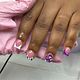 Short Acrylic Nail - Nail Art