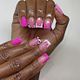 Short Acrylic Nail FREESTYLE