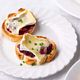 Cranberry-brie crostini