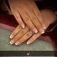 Acryl set french tip