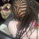 Cornrows style with extension