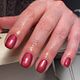 Gel polish manicure