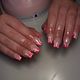 Acrylic extensions - short (design)