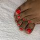 Gel on toes