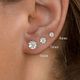 Regular ear piercings