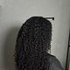 Curly hair styling