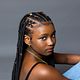 Fulani braids 6 cornrow