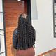 Invisible locs waist