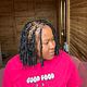Invisible locs curls