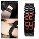 Montre digitale pour homme - couleur noire