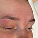 Natural brow shaping