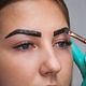 Wenkbrauwen verven