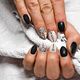Gel sculpture nails with gel polish and any nail art