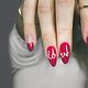 Sculpture Acrylic or hybrid gel nails with any nail art