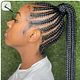 pontail cornrows