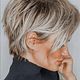 Highlights met folies uitgroei/ kort haar