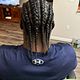 Six Straight Back Cornrows