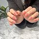 Hand one colour gel
